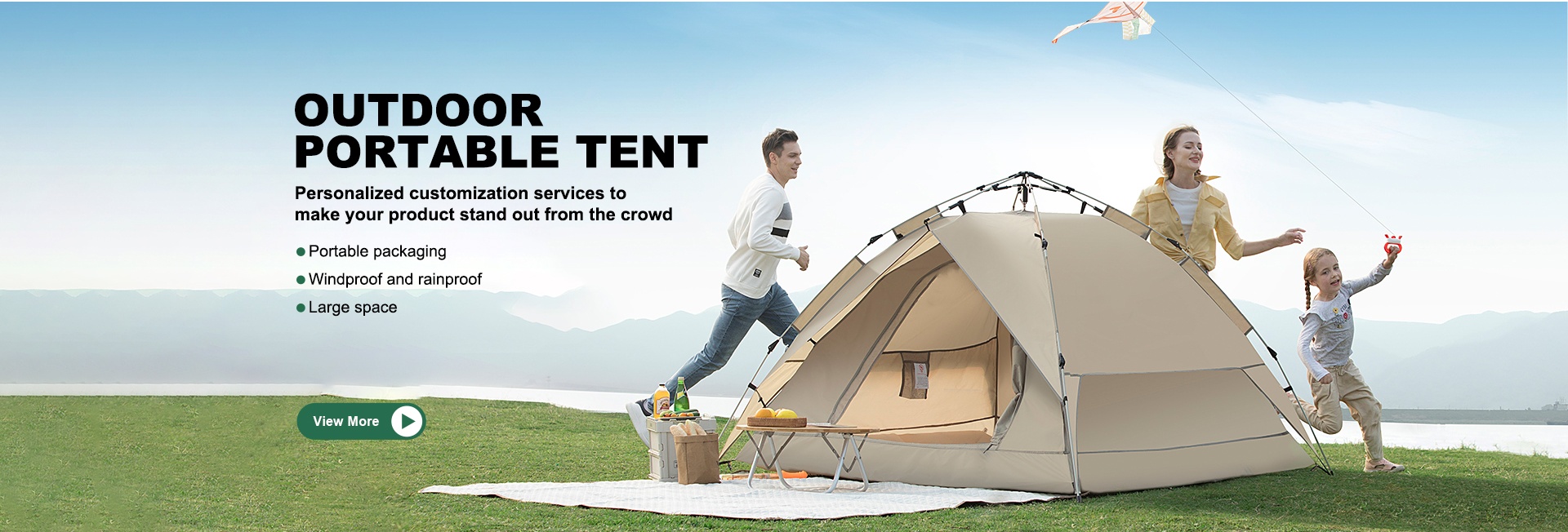 Outdoor Portable Tent - Personalized customization services