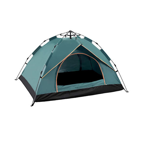 Factory Wholesale Outdoor Thickened Rainproof Windproof Automatic Portable Fiberglass Rod Tent