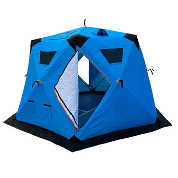 Fishing Tent Snow Fishing Camping Triple Layer Fiberglass Frame Thickened Outdoor Multi-Person Cold-Proof Automatic Opening