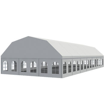 Wholesale 30 Meter Span Multi Slope Aluminum Alloy Frame PVC Rainproof Easy Install Large Outdoor Commercial Exhibition Eventsmeter