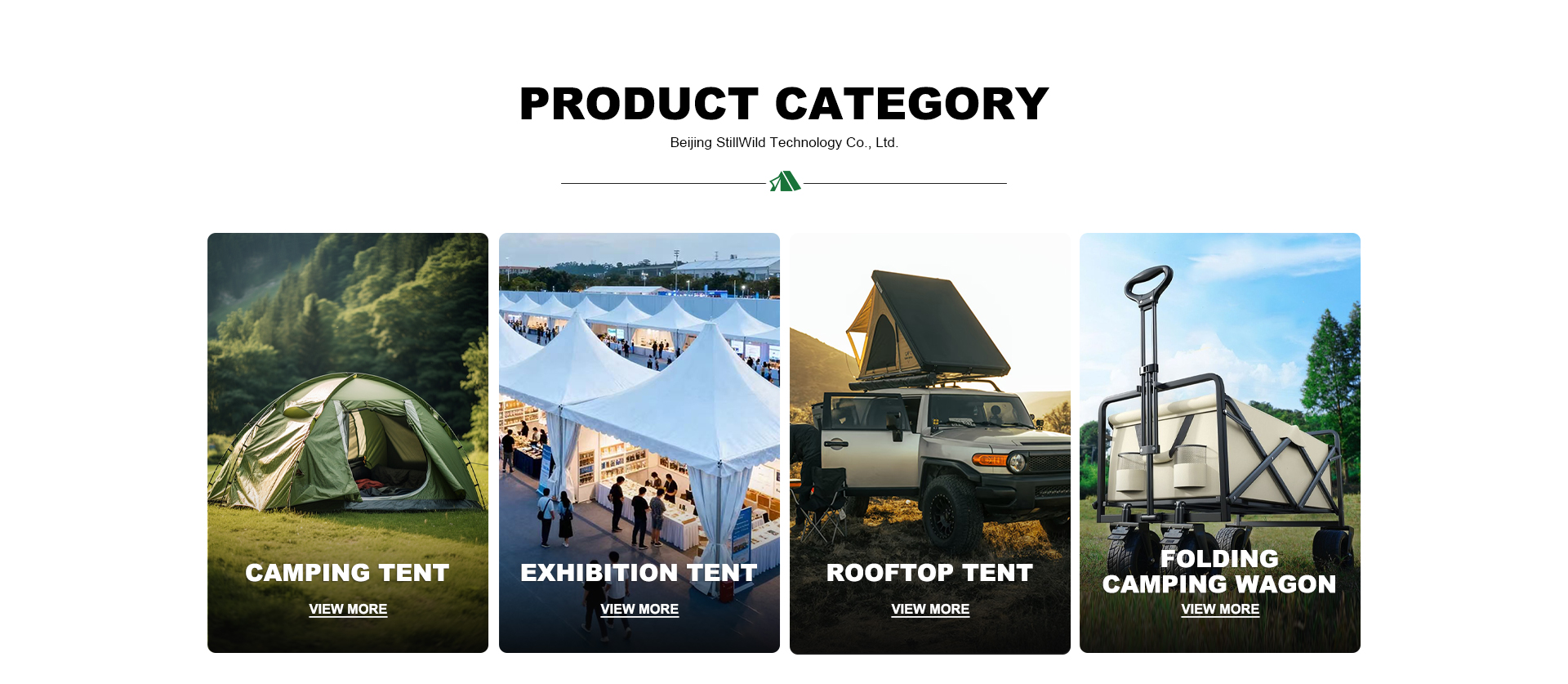 Product Category - Camping Tent, Exhibition Tent, Rooftop Tent, Folding Camping Wagon